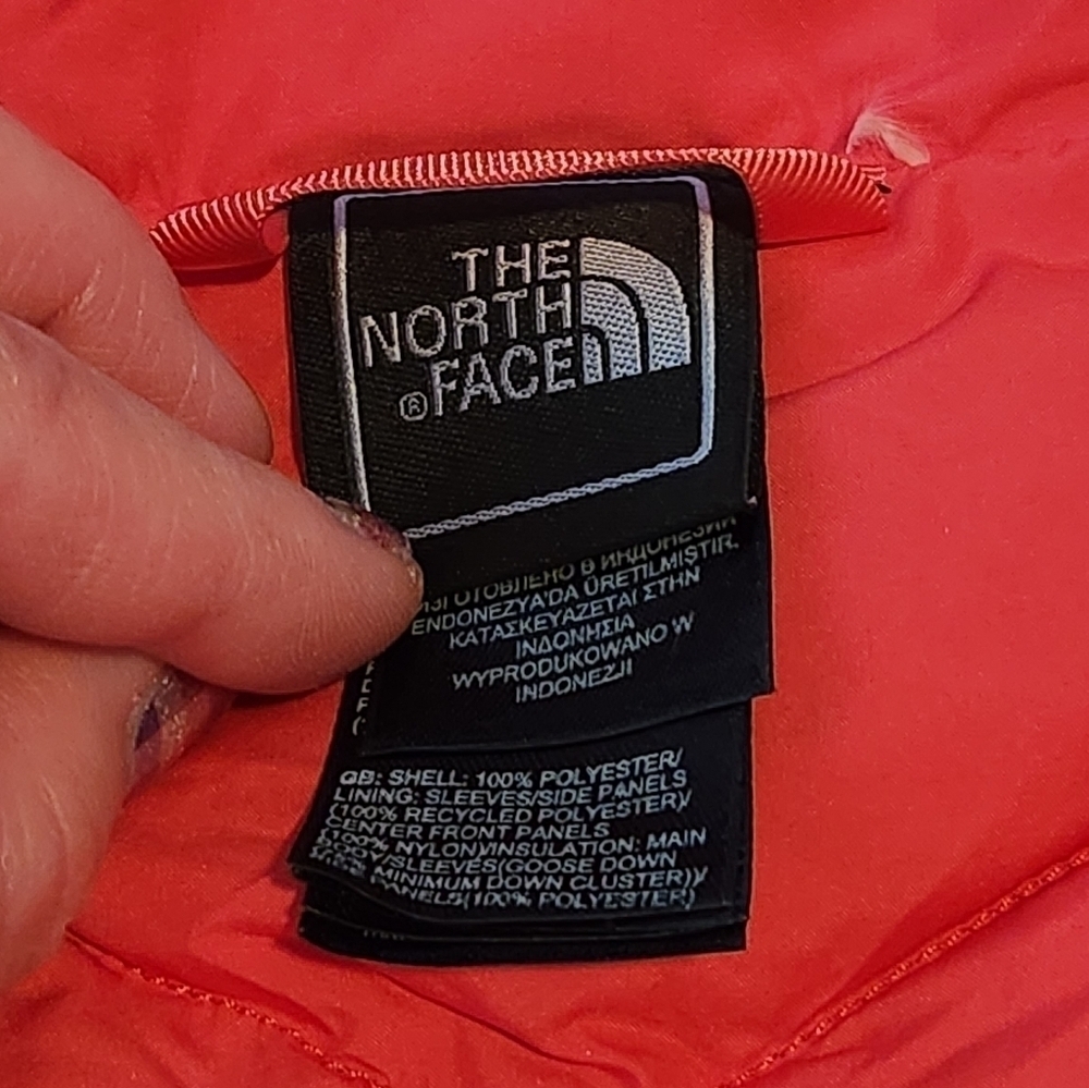 The North Face Big Girl's Winter Goose Down 550 Puffer Jacket Coat, X-Large / 18 - Picture 9 of 12